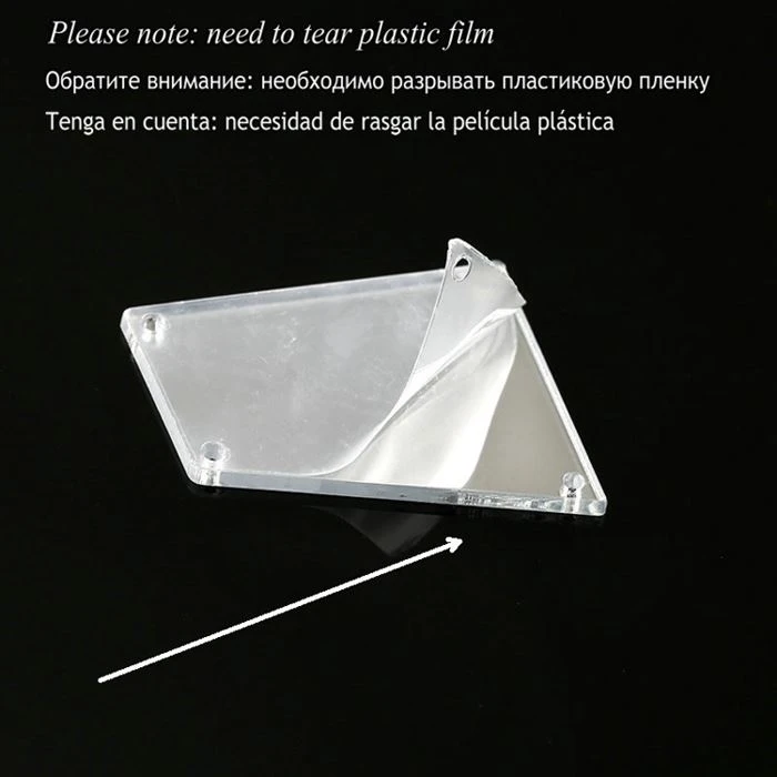 sew on acrylic mirrors